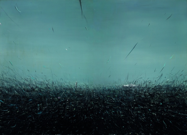贾蔼力《弃之荒野》290×400cm 布面油画 2007 估价 :700-900 万港元
贾蔼力《弃之荒野》290×400cm 布面油画 2007 估价 :700-900 万港元