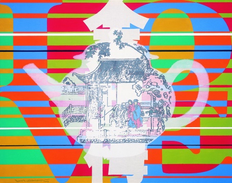 《金瓶梅No.42》 120×150cm 布面丙烯 2006
《金瓶梅No.42》 120×150cm 布面丙烯 2006