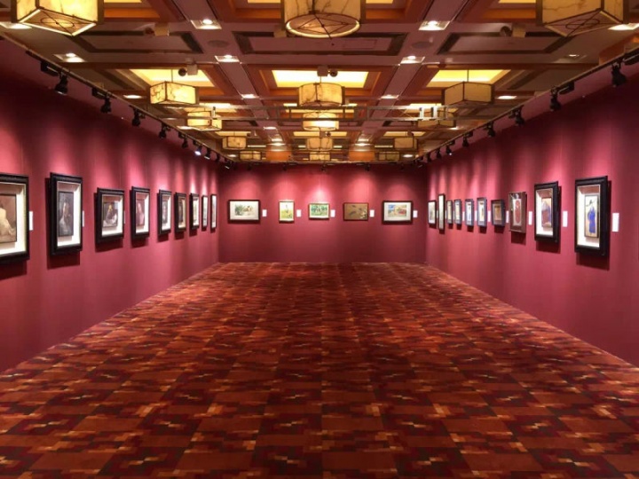 预展现场
预展现场