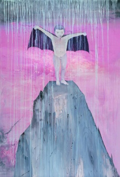 韦嘉《如果能飞,能去往哪里?》 250×170cm 布面丙烯 2006 成交价:69万元
韦嘉《如果能飞,能去往哪里?》 250×170cm 布面丙烯 2006 成交价:69万元