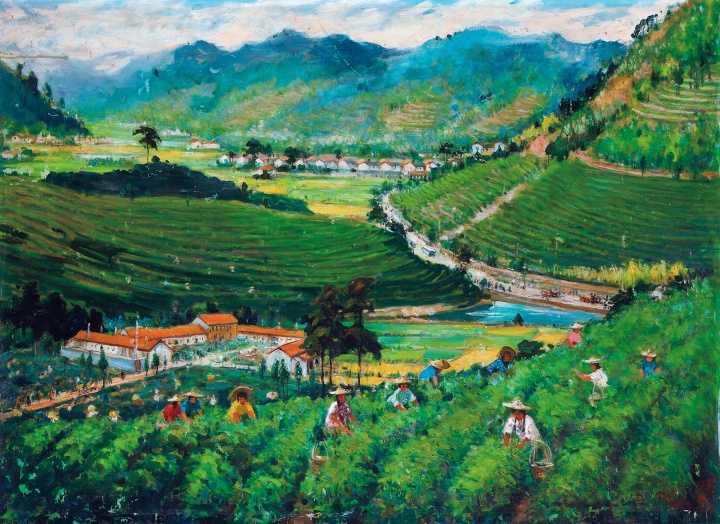 林达川 《西湖茶山》 110×150cm 布面油画 1975
估价:¥ 1,600,000-2,000,000
林达川 《西湖茶山》 110×150cm 布面油画 1975
估价:¥ 1,600,000-2,000,000