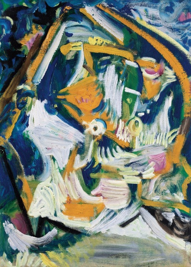 吴大羽 《飞羽》 45.6×33cm 布面油画 约1980
估价:¥ 3,000,000-5,000,000
吴大羽 《飞羽》 45.6×33cm 布面油画 约1980
估价:¥ 3,000,000-5,000,000