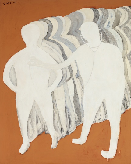 尚扬 《诊断-6》 193×153.3cm 布面油画 1994
估价:¥ 4,000,000-6,000,000
尚扬 《诊断-6》 193×153.3cm 布面油画 1994
估价:¥ 4,000,000-6,000,000