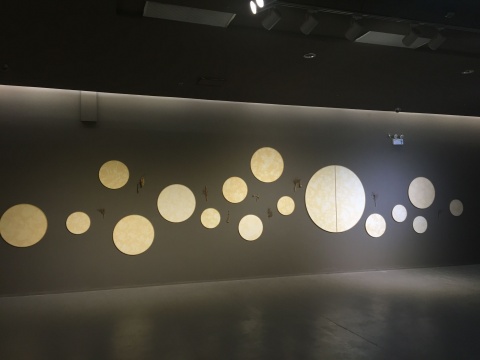 作品《源头》展览现场
作品《源头》展览现场