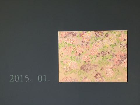 梁远苇个展中的起点作品
梁远苇个展中的起点作品