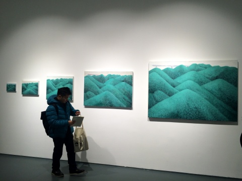袁泽强 《高点》 多种尺寸 布面油画 2014 袁泽强 《高点》 多种尺寸 布面油画 2014