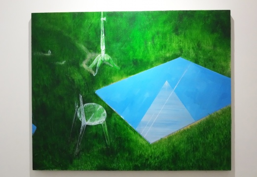 《穹顶之下No.2》 150×120cm 布面丙烯 2015
《穹顶之下No.2》 150×120cm 布面丙烯 2015