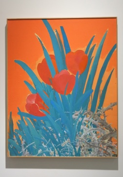 《无题No.4》 80×100cm 布面丙烯 2015
《无题No.4》 80×100cm 布面丙烯 2015