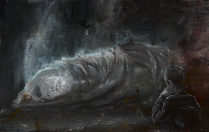 韦嘉 《小老爷Ⅱ》 140 × 220cm 布面丙烯 2011
韦嘉 《小老爷Ⅱ》 140 × 220cm 布面丙烯 2011
