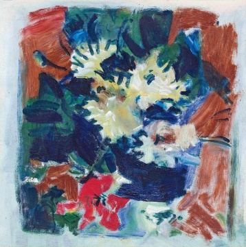吴大羽《春在》 34.5x34.5cm 布面油画 1982 成交价:391万元 由“龙·美术馆”所收藏
吴大羽《春在》 34.5x34.5cm 布面油画 1982 成交价:391万元 由“龙·美术馆”所收藏