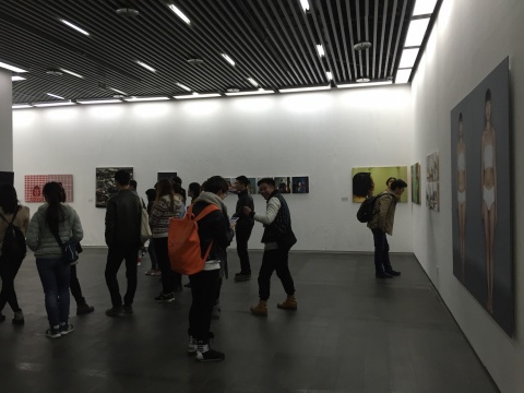 “西安美术学院摄影专业二十年回顾展”展览现场
“西安美术学院摄影专业二十年回顾展”展览现场
