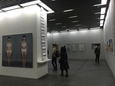 蔡乙荣2014-2015年作品《减肥计划2》
蔡乙荣2014-2015年作品《减肥计划2》