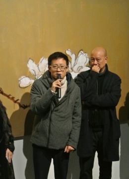 策展人杭春晓开幕致辞
策展人杭春晓开幕致辞