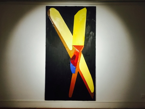 《 Aero》布面油画 260 x 150 cm 2015
《 Aero》布面油画 260 x 150 cm 2015