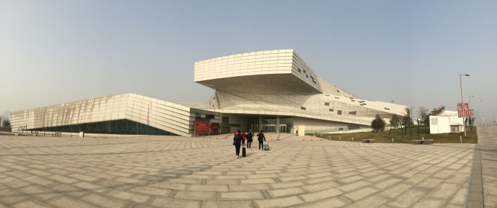 占地6.2万平米的太原美术馆于去年正式开馆
