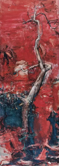 Lot 5616 《遒劲登高》 218×78cm 纸本综合材料 2013 估价:25至35万元
Lot 5616 《遒劲登高》 218×78cm 纸本综合材料 2013 估价:25至35万元