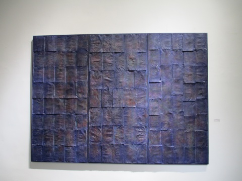 《罗磊的书》 209×95cm×3 2014 《罗磊的书》 209×95cm×3 2014