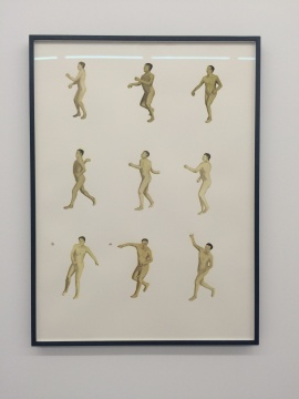 《一个轨迹-如何做一个反对者》 76×56cm 纸本水彩 2015 《一个轨迹-如何做一个反对者》 76×56cm 纸本水彩 2015