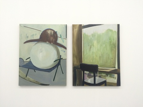 《导演》 105×80cm 布面油画 2015 《导演》 105×80cm 布面油画 2015