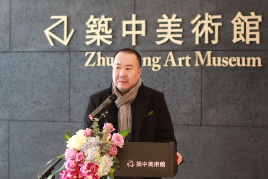 名师提名展委员会代表王易罡发表讲话
名师提名展委员会代表王易罡发表讲话