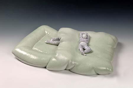 王爽 《一期一会No.5》 51×32cm×12cm 陶瓷 2013
王爽 《一期一会No.5》 51×32cm×12cm 陶瓷 2013