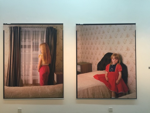 左：《窗边的女孩，爱尔兰系列》、右：《床边的女孩，爱尔兰系列l》
