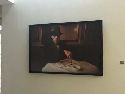 《约瑟夫·博伊斯，威尼斯》 182×145cm 摄影喷绘 1983

