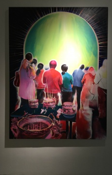 崔新明 《荣光-2015.07》 150×200cm 布面油画 2015
崔新明 《荣光-2015.07》 150×200cm 布面油画 2015