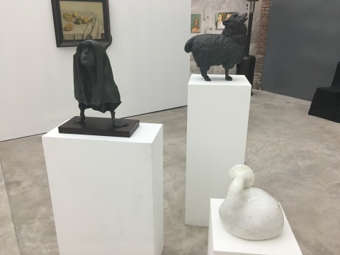 徐敏作品现场
徐敏作品现场