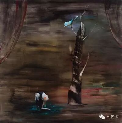 陈可 《恨别鸟惊心》 110×110cm 油画 2006
陈可 《恨别鸟惊心》 110×110cm 油画 2006