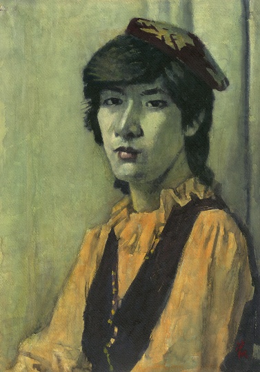 Lot 406 王肇民 《少数民族女像》 59×43cm 纸本水彩 1984
估价:RMB 250,000-350,000
Lot 406 王肇民 《少数民族女像》 59×43cm 纸本水彩 1984
估价:RMB 250,000-350,000