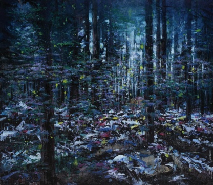 赵博 《美丽新世界 12号》 200×230cm 综合材料 2015
赵博 《美丽新世界 12号》 200×230cm 综合材料 2015