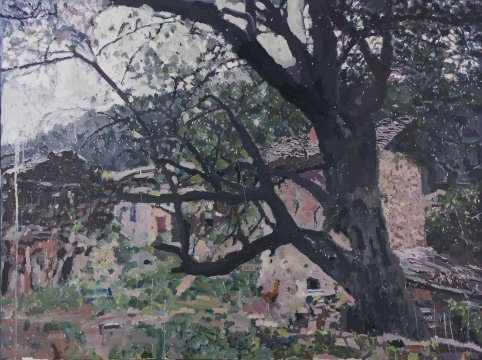 荀贵品 《相守》 150x200cm 布面油画 2013
荀贵品 《相守》 150x200cm 布面油画 2013