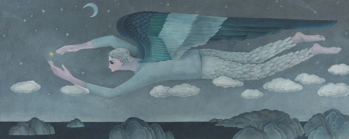《希望》 120×300cm 综合绘画 2015
《希望》 120×300cm 综合绘画 2015
