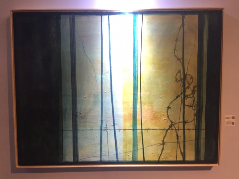 曹太平 《误入藩篱》 150×120cm 布面油画 2015
曹太平 《误入藩篱》 150×120cm 布面油画 2015