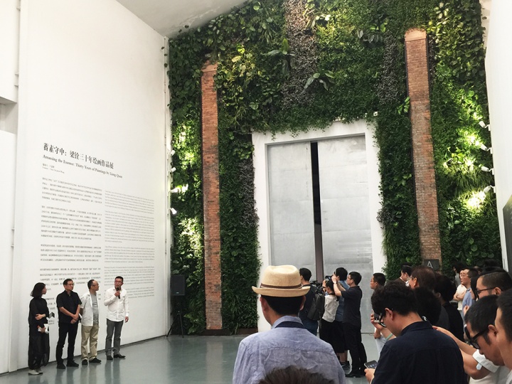 梁铨个展现场
梁铨个展现场