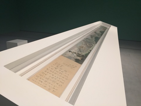 吴冠中 《长江万里图》22.5×509cm 纸本油画长卷 1971
