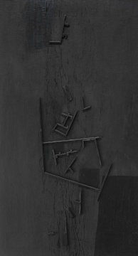 王怀庆《再寻找》220x600cm 油彩、画布木 2000
王怀庆《再寻找》220x600cm 油彩、画布木 2000