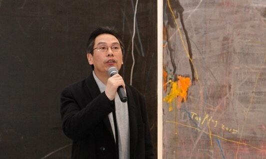 中国艺术研究院美术研究所研究员王端廷于开幕式发言
