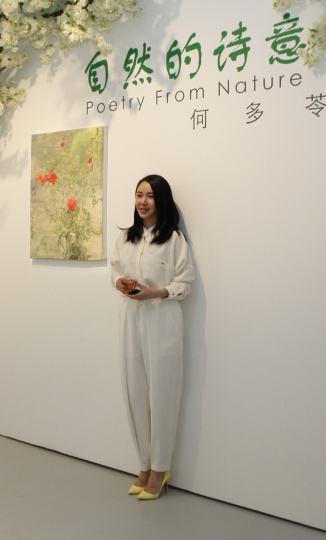 璘宝轩画廊负责人王笳力
璘宝轩画廊负责人王笳力