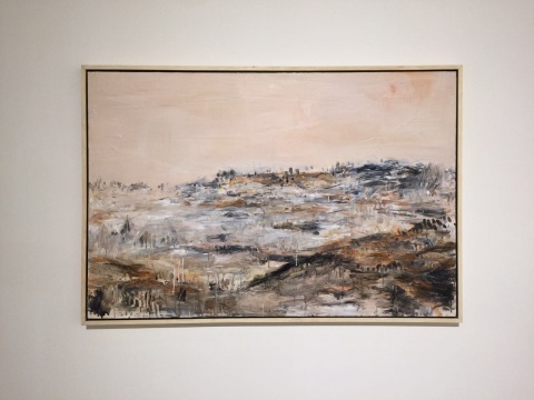 《西溪之三》 100×150cm 布面亚克力 2005
《西溪之三》 100×150cm 布面亚克力 2005