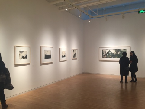狄青作品展览现场
狄青作品展览现场