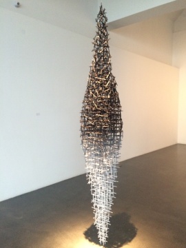 丁浩 《极》 50×50×240cm 竹 2015 丁浩 《极》 50×50×240cm 竹 2015