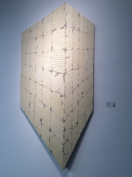 蔡磊 《8.82平米》 201×106cm 布面丙烯 2015 蔡磊 《8.82平米》 201×106cm 布面丙烯 2015