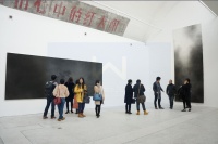 朱建忠个展东京画廊开幕 视觉化中国白,朱建忠