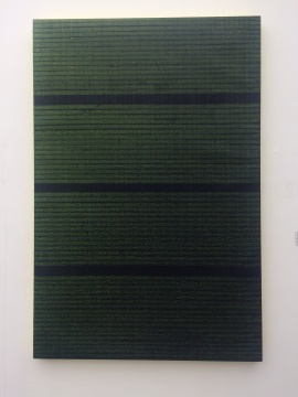 迟群 《相交-黄绿.1》 150×100cm 布面油画 2015 迟群 《相交-黄绿.1》 150×100cm 布面油画 2015