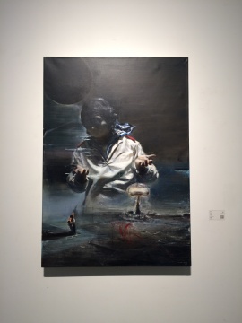贾蔼力 《无题》 132-98cm 布面油画 2012-2014 贾蔼力 《无题》 132-98cm 布面油画 2012-2014