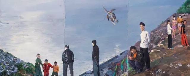 刘小东《三峡新移民》 300 x 1000cm 布面油画 2004 北京保利2006秋拍
刘小东《三峡新移民》 300 x 1000cm 布面油画 2004 北京保利2006秋拍