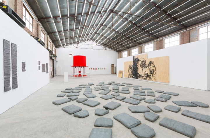 “临界线上的居民”展览现场
“临界线上的居民”展览现场