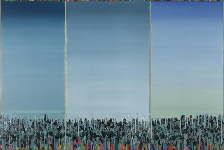 《寂静的寂静的寂静的2016-6》 160x240cm 布面油画 2016
《寂静的寂静的寂静的2016-6》 160x240cm 布面油画 2016